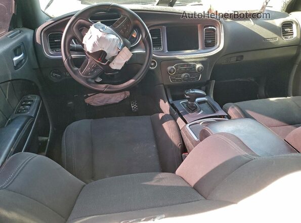 2C3CDXGJ3HH595902 2017 DODGE CHARGER Серый Вид панели приборов