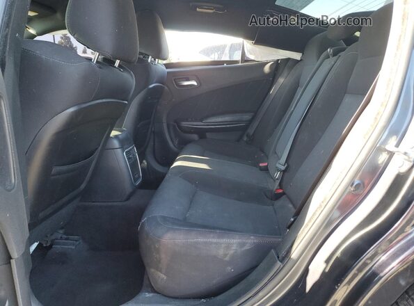 2C3CDXGJ3HH595902 2017 DODGE CHARGER Серый Вид задних сидений