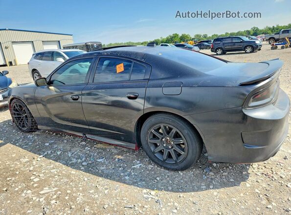 2C3CDXGJ3HH596046 2017 DODGE CHARGER Black Rear left