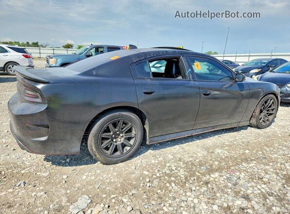 2C3CDXGJ3HH596046 2017 DODGE CHARGER Black Rear right