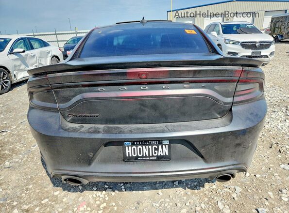 2C3CDXGJ3HH596046 2017 DODGE CHARGER Black Rear view