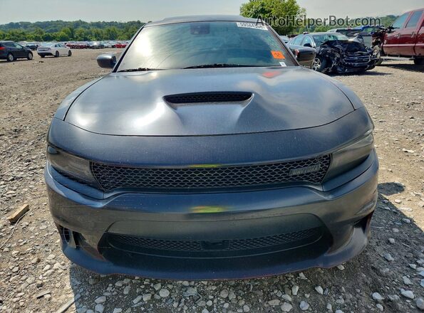2C3CDXGJ3HH596046 2017 DODGE CHARGER Black Front view