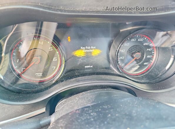 2C3CDXGJ3HH596046 2017 DODGE CHARGER Black Instrument cluster view