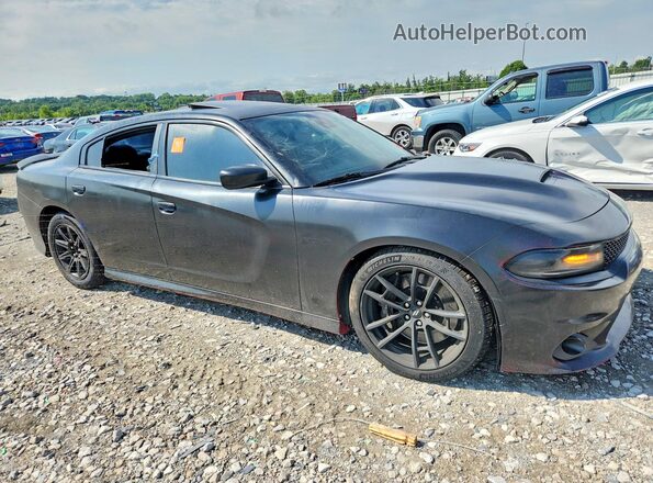 2C3CDXGJ3HH596046 2017 DODGE CHARGER Black Front right