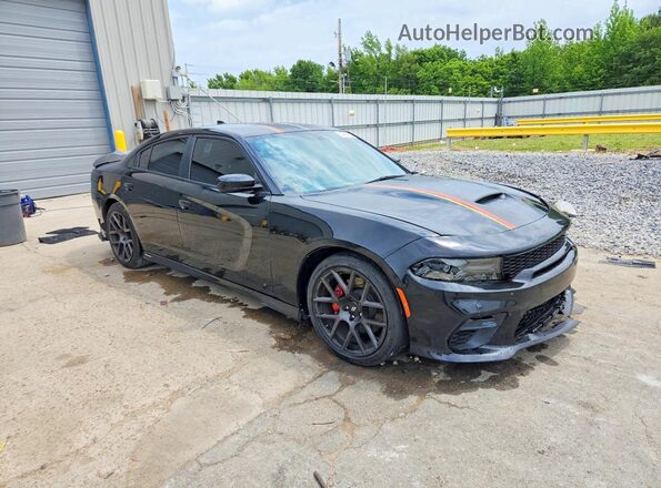 2C3CDXGJ3KH552930 2019 DODGE CHARGER Black Przód prawy