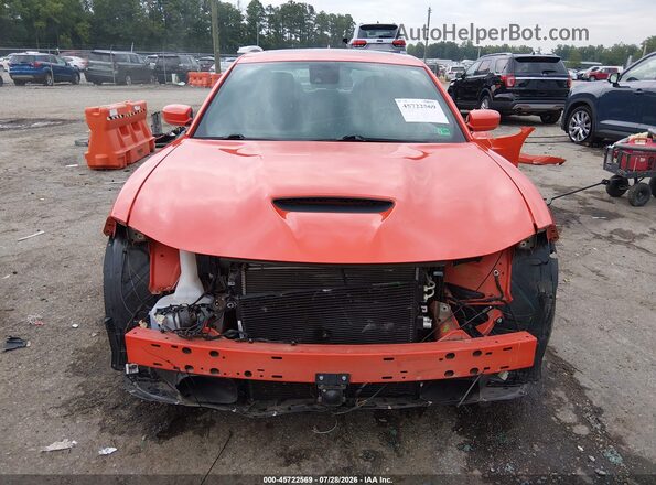 2C3CDXGJ3KH692332 2019 DODGE CHARGER Оранжевый Вид задней части салона