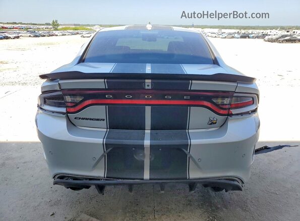 2C3CDXGJ3KH742727 2019 DODGE CHARGER Silver უკანა ხედი