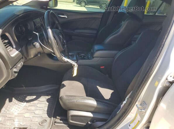2C3CDXGJ3KH742727 2019 DODGE CHARGER Silver წინა სალონის ხედი