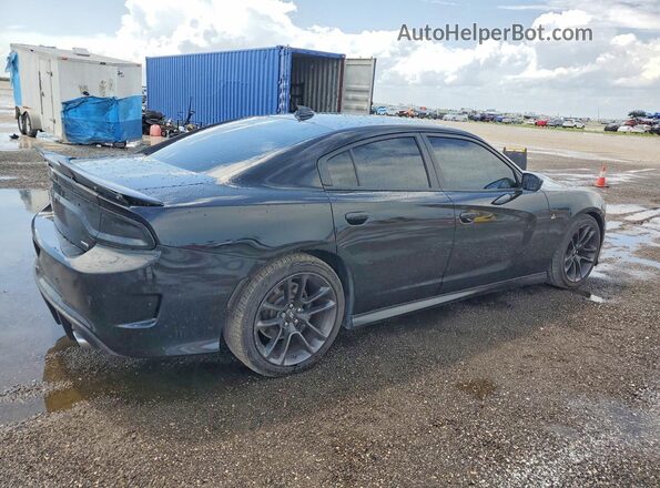 2C3CDXGJ3LH120579 2020 DODGE CHARGER Black Задня права чверть