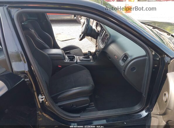 2C3CDXGJ3LH162301 2020 DODGE CHARGER Black Widok wnętrza z przodu