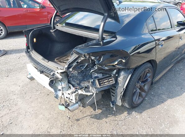 2C3CDXGJ3LH162301 2020 DODGE CHARGER Black Widok z przodu