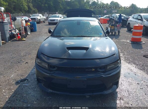 2C3CDXGJ3LH162301 2020 DODGE CHARGER Black Widok wnętrza z tyłu