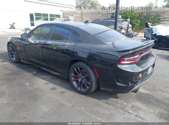 2C3CDXGJ3LH171418 2020 DODGE CHARGER Black Задня ліва чверть