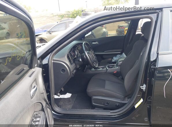 2C3CDXGJ3LH171418 2020 DODGE CHARGER Black Вид салону спереду