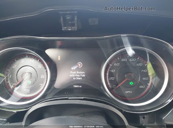 2C3CDXGJ3LH171418 2020 DODGE CHARGER Black Вид задніх сидінь