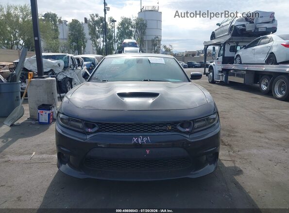 2C3CDXGJ3LH171418 2020 DODGE CHARGER Black Вид панелі приладів
