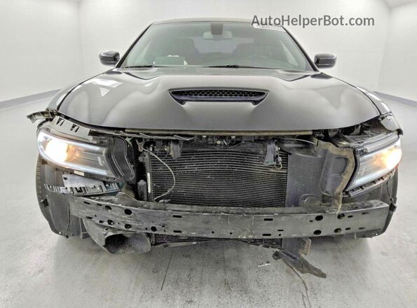 2C3CDXGJ3NH229711 2022 DODGE CHARGER Black წინა ხედი