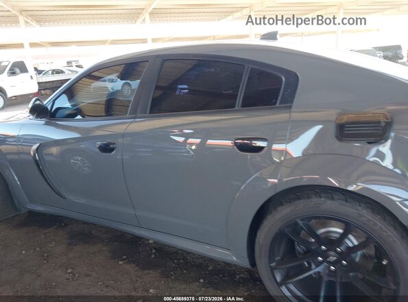 2C3CDXGJ3PH672556 2023 DODGE CHARGER Gray Widok wnętrza 360 stopni