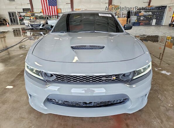 2C3CDXGJ3PH701635 2023 DODGE CHARGER Gray Widok z przodu