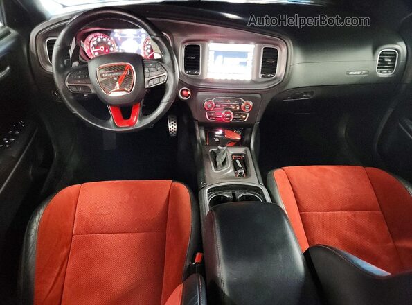 2C3CDXGJ3PH701635 2023 DODGE CHARGER Gray Widok deski rozdzielczej