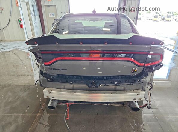 2C3CDXGJ3PH701635 2023 DODGE CHARGER Gray Widok z tyłu