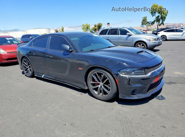 2C3CDXGJ4GH143326 2016 DODGE CHARGER Black წინა მარჯვენა