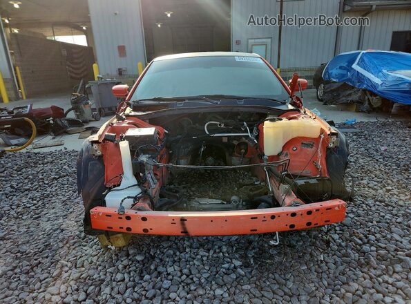 2C3CDXGJ4JH139560 2018 DODGE CHARGER Orange წინა ხედი