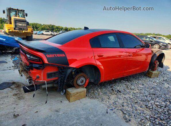 2C3CDXGJ4JH139560 2018 DODGE CHARGER Orange უკანა მარჯვენა