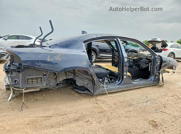 2C3CDXGJ4JH143964 2018 DODGE CHARGER Gray Rear right