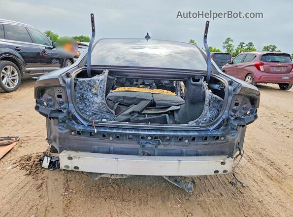 2C3CDXGJ4JH143964 2018 DODGE CHARGER Gray Rear view