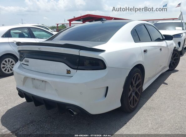 2C3CDXGJ4KH718193 2019 DODGE CHARGER White Задня права чверть