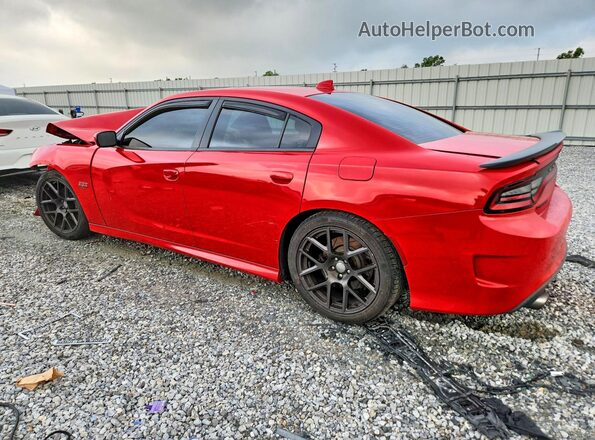 2C3CDXGJ4LH216253 2020 DODGE CHARGER Red Trasero izquierdo
