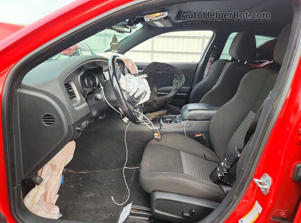 2C3CDXGJ4LH216253 2020 DODGE CHARGER Red Vista interior delantera