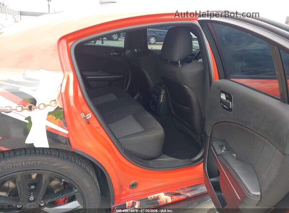 2C3CDXGJ4LH240908 2020 DODGE CHARGER Orange Вид наклейки з VIN-кодом