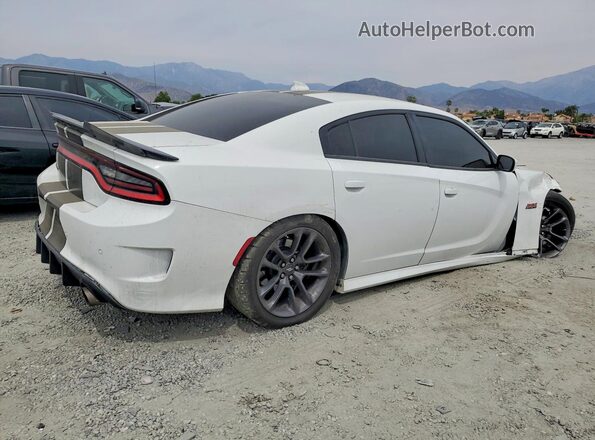 2C3CDXGJ4LH251780 2020 DODGE CHARGER White Задня права чверть