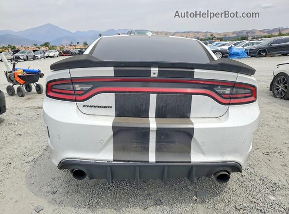 2C3CDXGJ4LH251780 2020 DODGE CHARGER White Вид ззаду