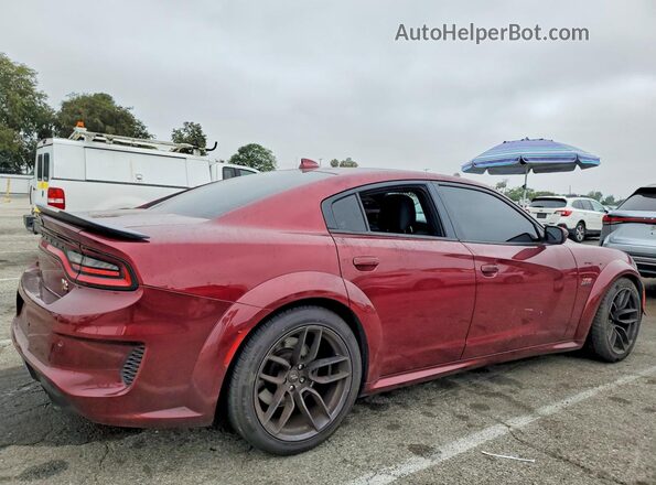 2C3CDXGJ4MH511225 2021 DODGE CHARGER Burgundy უკანა მარჯვენა