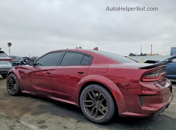 2C3CDXGJ4MH511225 2021 DODGE CHARGER Burgundy უკანა მარცხენა