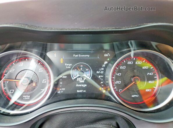 2C3CDXGJ4MH511225 2021 DODGE CHARGER Burgundy ხელსაწყოთა პანელის ხედი