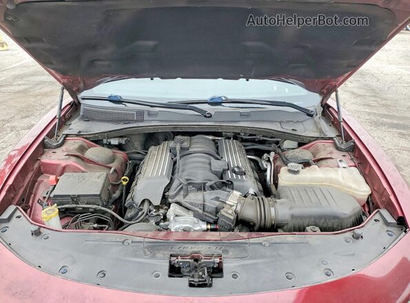 2C3CDXGJ4MH511225 2021 DODGE CHARGER Burgundy უკანა სალონის ხედი