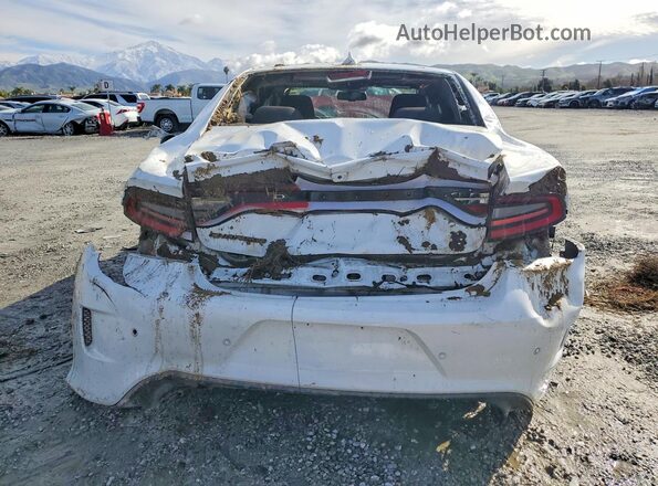 2C3CDXGJ4MH556956 2021 DODGE CHARGER White უკანა ხედი