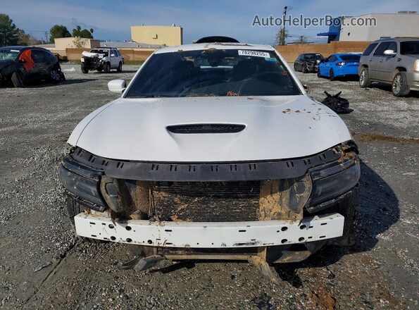 2C3CDXGJ4MH556956 2021 DODGE CHARGER White წინა ხედი