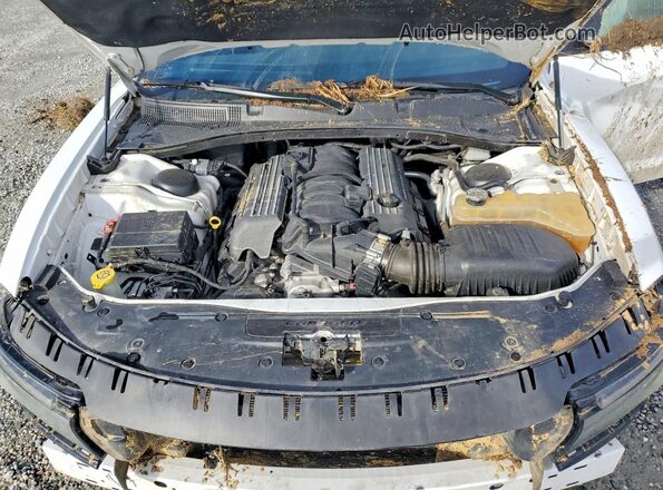 2C3CDXGJ4MH556956 2021 DODGE CHARGER White უკანა სალონის ხედი