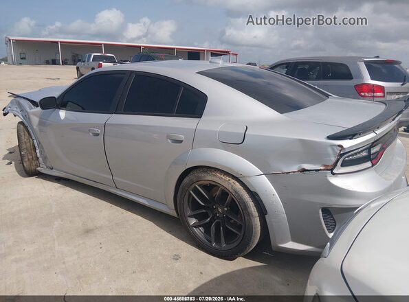 2C3CDXGJ4MH616329 2021 DODGE CHARGER Silver Rear left