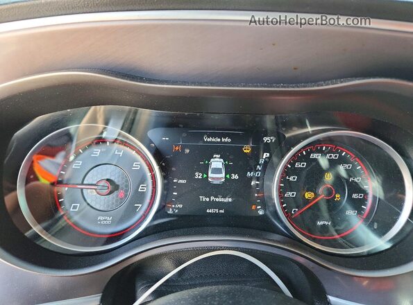 2C3CDXGJ4NH117208 2022 DODGE CHARGER Gray Vista del cuadro de instrumentos
