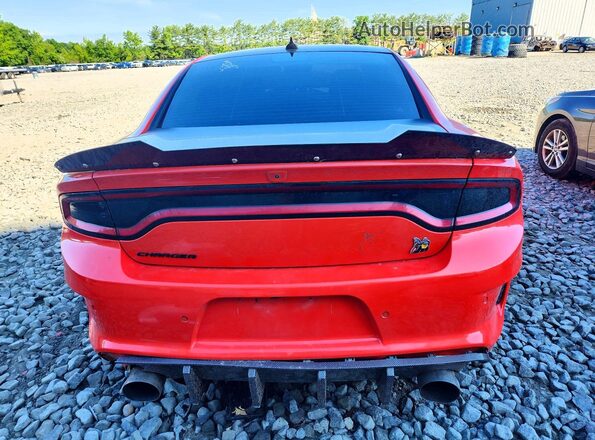 2C3CDXGJ4NH154890 2022 DODGE CHARGER Orange Rear view