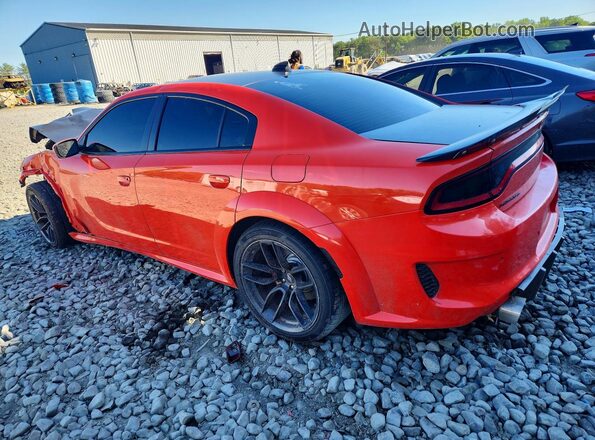 2C3CDXGJ4NH154890 2022 DODGE CHARGER Orange Rear left