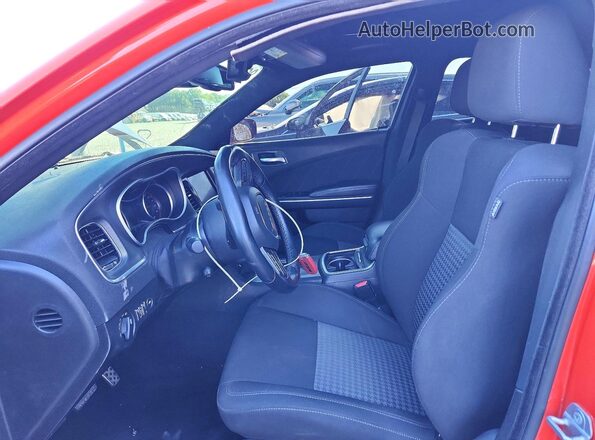 2C3CDXGJ4NH154890 2022 DODGE CHARGER Orange Front interior view