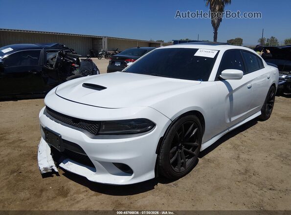 2C3CDXGJ4NH179658 2022 DODGE CHARGER White Widok z przodu