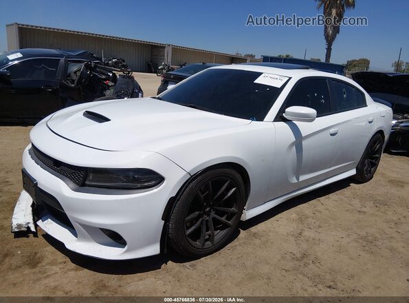 2C3CDXGJ4NH179658 2022 DODGE CHARGER White Przód lewy